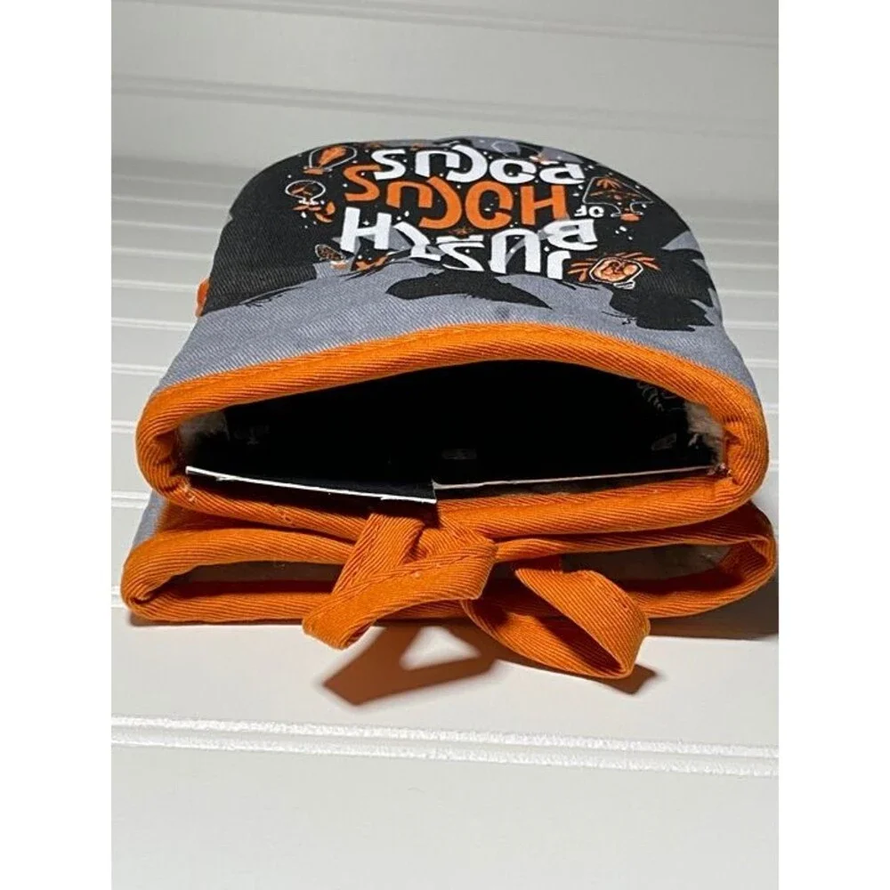 Disney Just Bunch Of Hocus Pocus Oven Mini Mitt 2pc Sanderson Sisters Halloween